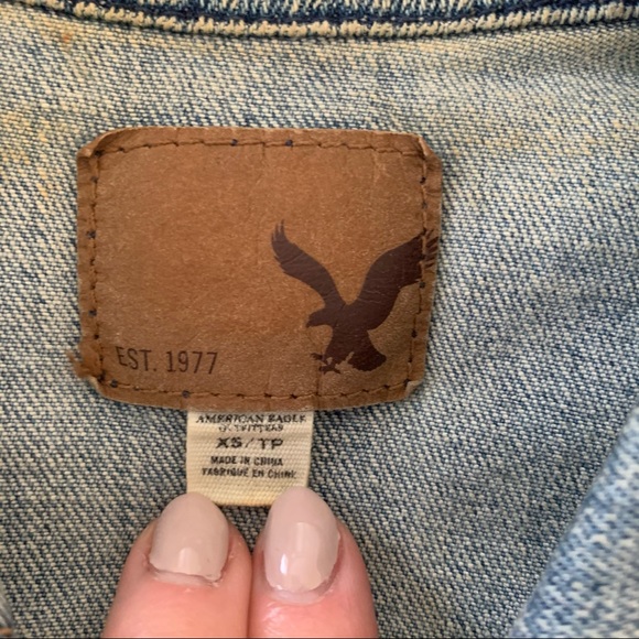 2 for $20 🎀 Cropped denim vest - Picture 3 of 4